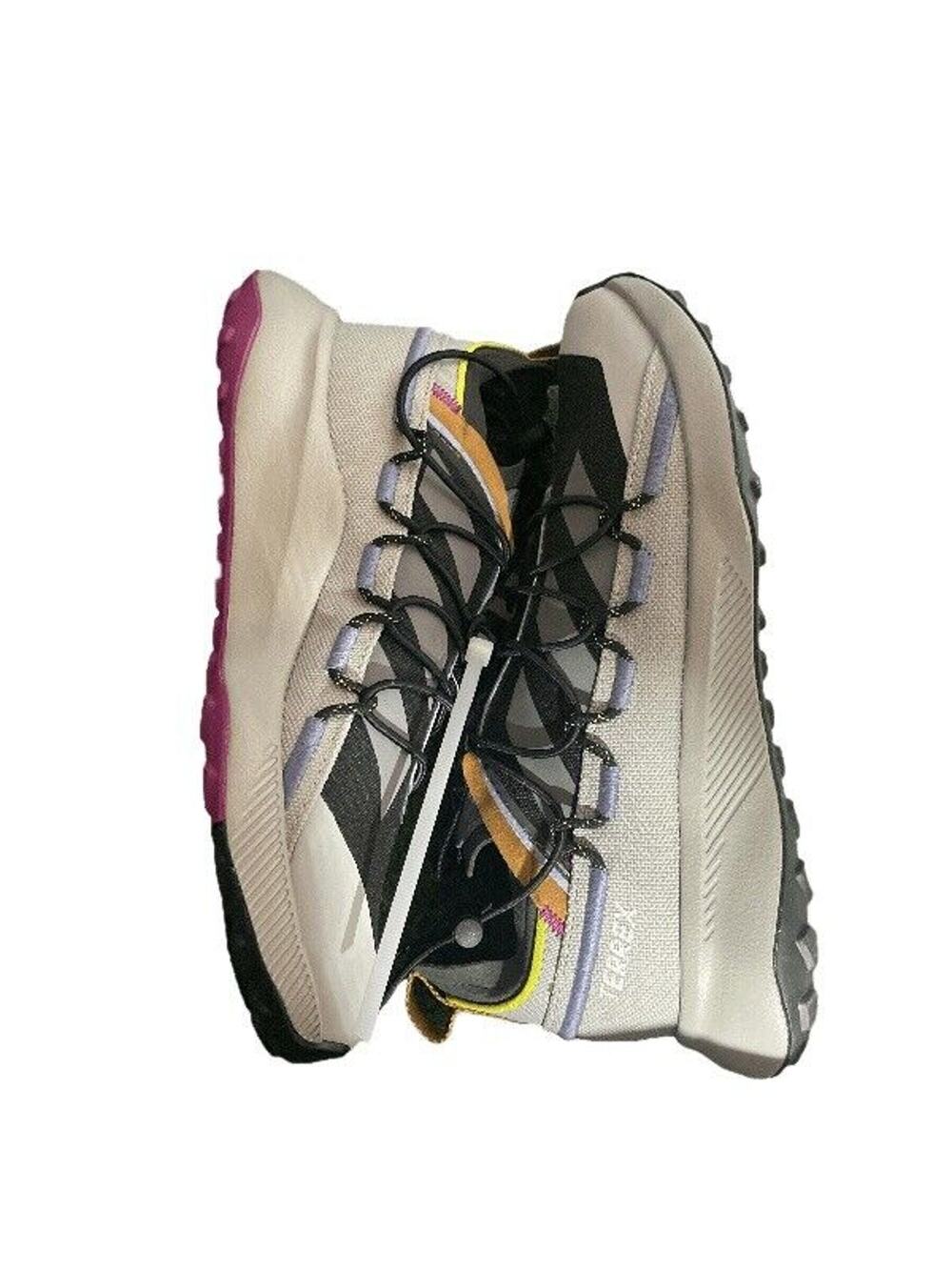 Adidas Terrex Voyager 21 Canvas Travel Shoe Purple Grey (FZ3328) Size 8.5 No Lid